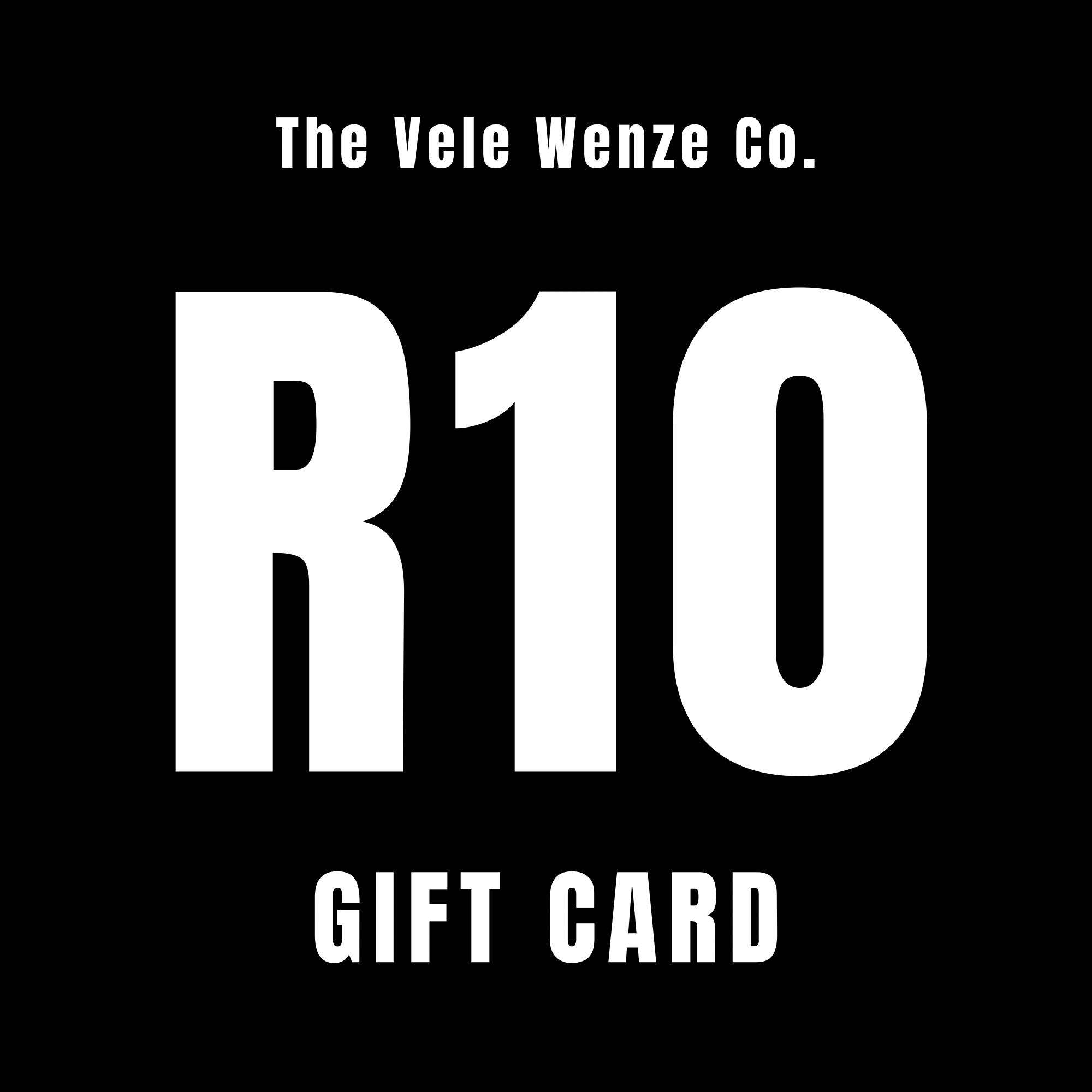 TheVeleWenzeCo. Gift Cards