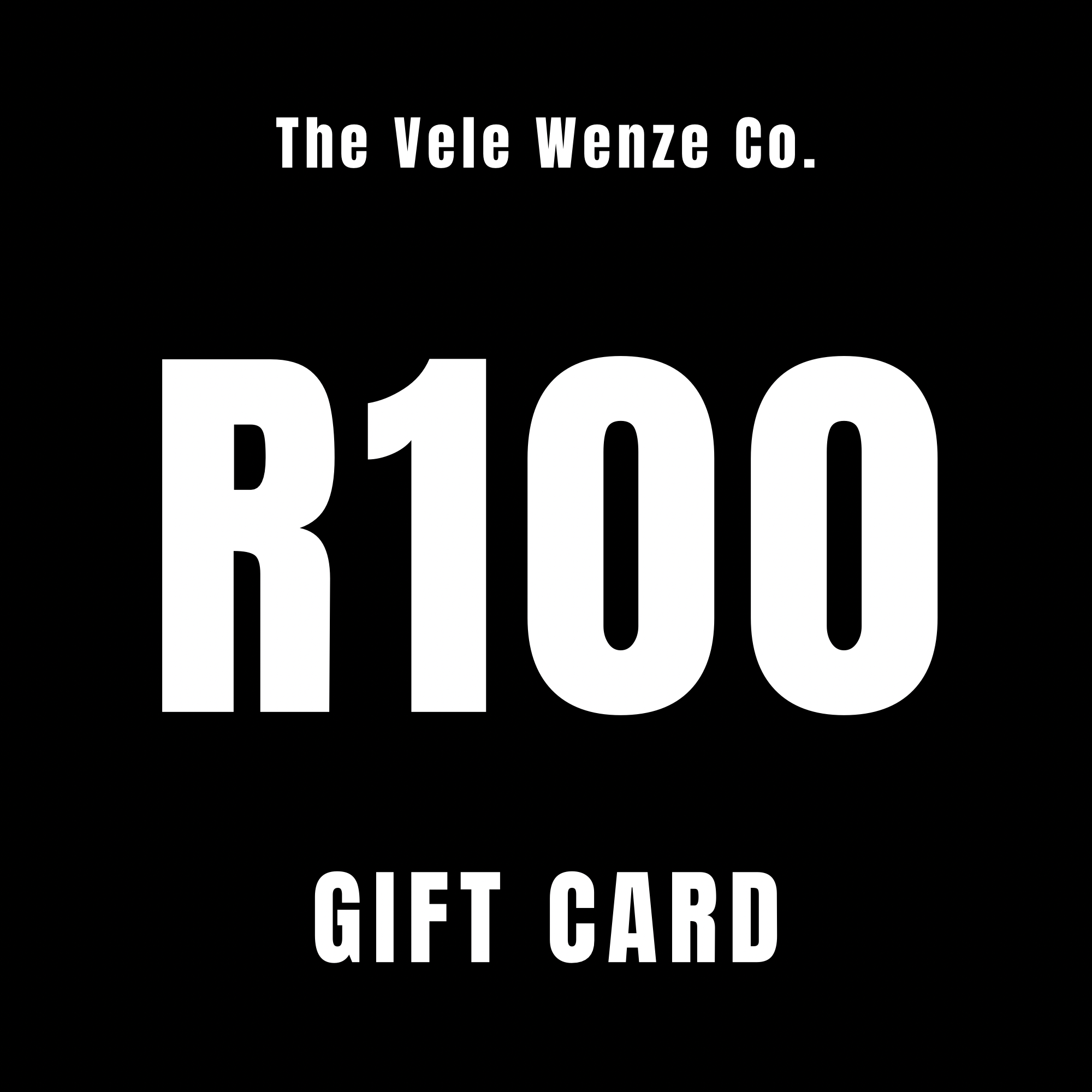 TheVeleWenzeCo. Gift Cards